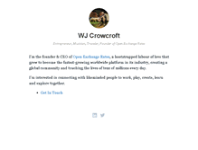 Tablet Screenshot of josscrowcroft.com